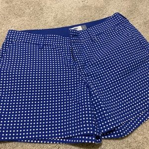 Old Navy Royal Blue Polka Dot Women’s Shorts